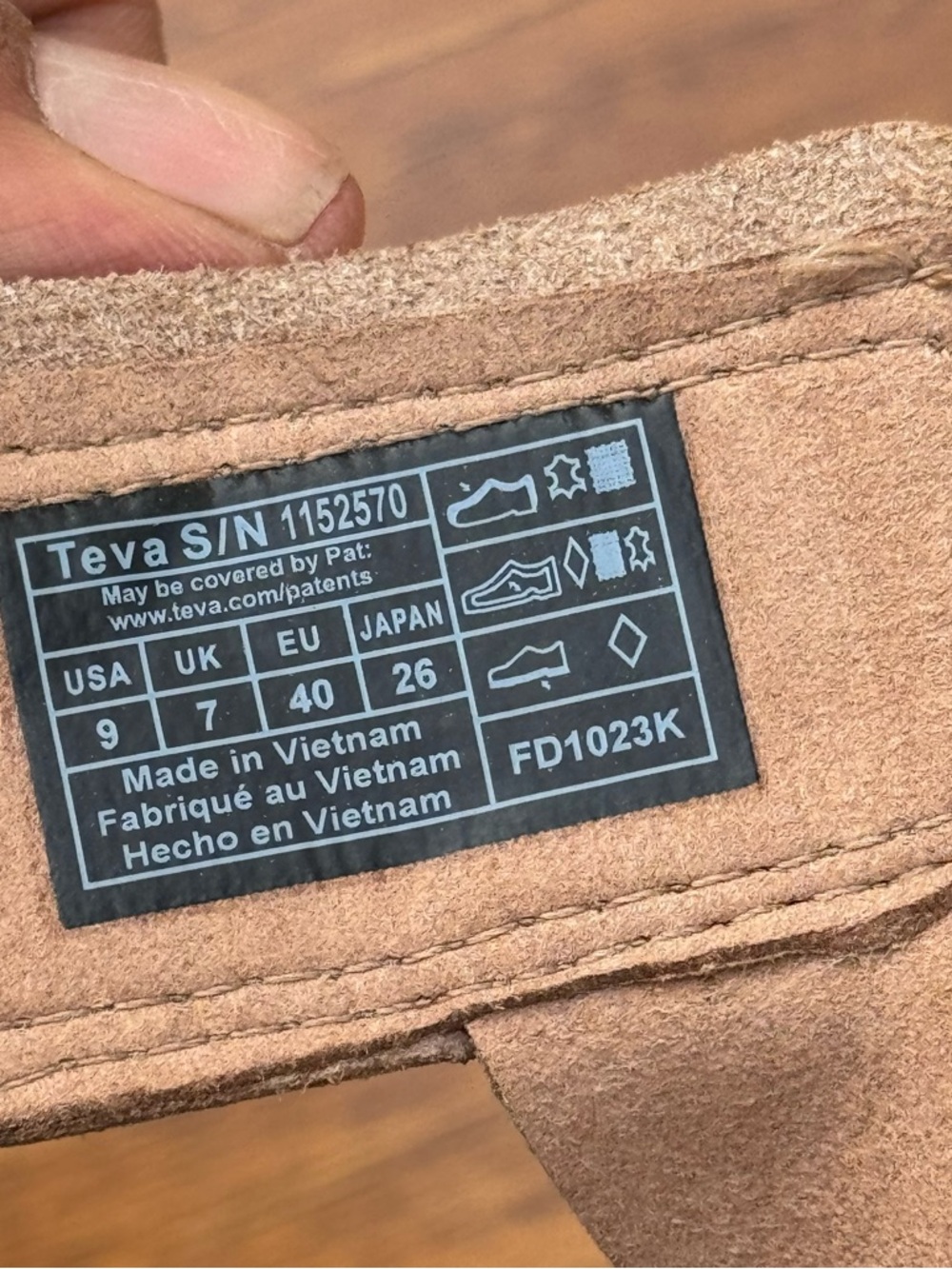 Teva Madera Slingback Sandals Womens 9 Tan Leather Comfort Casual - Picture 4 of 11